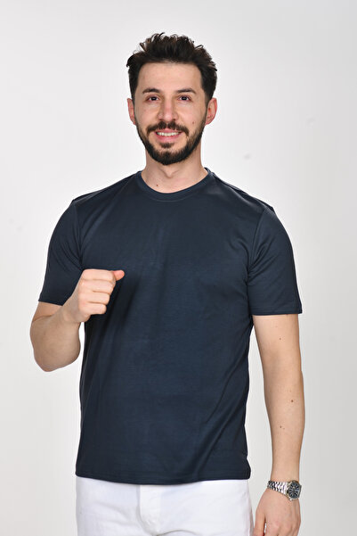 VALERİO MEN تي شيرت أساسي مريح من قماش المودال للجنسين