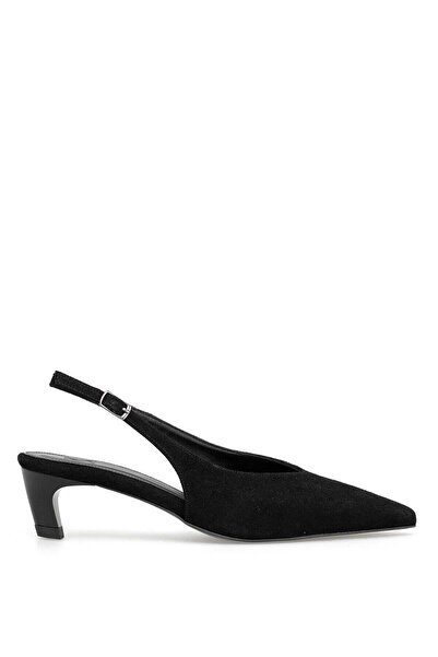 Ayakkabı Fuarı Elit ZK2219 Γυναικεία Κλασικά Παπούτσια με Τακούνι Μαύρα