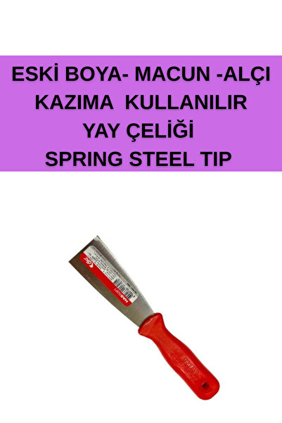 KL HOME 3CM ÇELİK SPATULA BOYA KAZIMA-ALÇI İŞLERİ