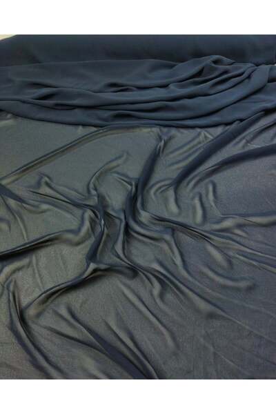 Kumaş Parça Σιφόν σε Σκούρο Μπλε Χρώμα 140x270εκ.