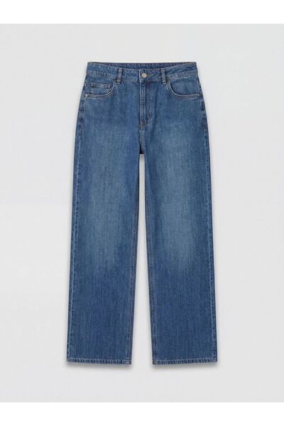 LC Waikiki Straight Fit Γυναικείο Jean Παντελόνι