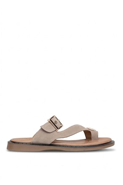 Beety 26BY169.26656 Papuci de damă Stoned, plati, din nurcă