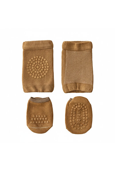 Bambimici مجموعة واقيات الركبة للأطفال مع جوارب - متعددة الألوان - من 0 سنة إ...