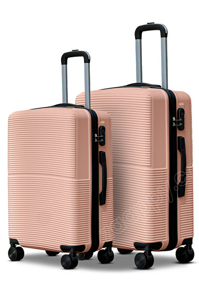 ZAAPPY Hard Shell Lightweight ABS 2PCS SET (20/24 Inch) Luggage, Secured Lock...