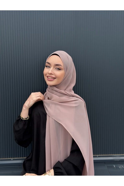 Noor Hijab Premium,cusut manual 2m x 70cm Nu Alunecă, Potrivit pentru Orice O...