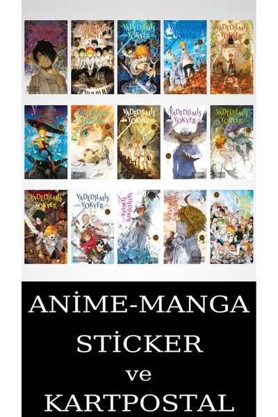 Gerekli Şeyler Yayıncılık Vadedilmiş Yokyer 6-20 EKSİKSİZ Manga Seti (15 KİTA...