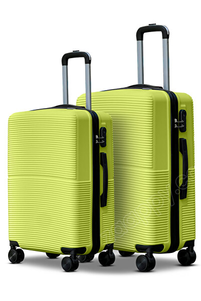 ZAAPPY Hard Shell Lightweight ABS 2PCS SET (20/24 Inch) Luggage, Secured Lock...