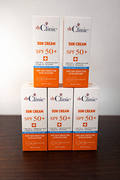 Dr. Clinic Dr.Clinic Spf 50+ Güneş Koruyucu Krem 50 ml ( UVA,UVB ve Mavi Işık...
