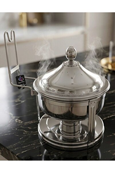 Rwafd Rema Indian silver buffet heater 6 liters