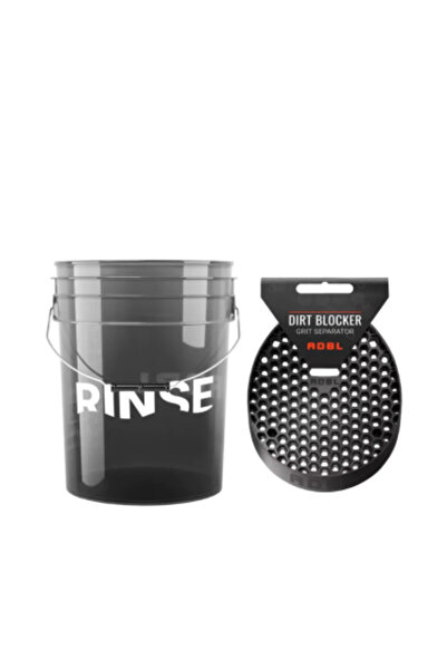ADBL Galeata Auto Detailing Splushy Bucket+ADBL Dirt Blocker