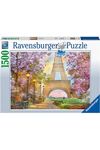 RAVENSBURGER Puzzle Alee Romantică din Paris, 1500 Piese