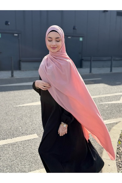 Noor Hijab Premium,cusut manual 2m x 70cm Nu Alunecă, Potrivit pentru Orice O...