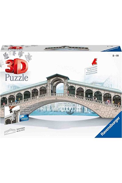 RAVENSBURGER Puzzle 3D Podul Rialto, 216 piese
