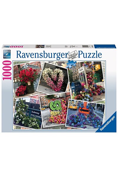 Generic Brand Puzzle cu flori în New York, 1000 de piese