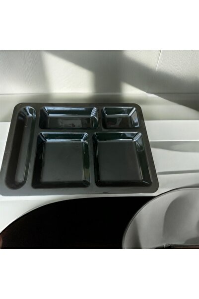 Kapital plastik Polycarbonate 5-compartment tray plate
