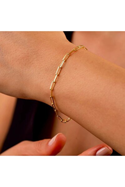 CAXBERN Ataç Gold Chain Bracelet