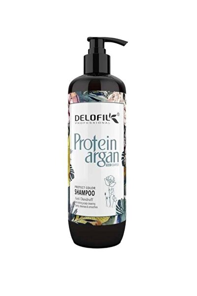 DiloFeel Argan and Protein Shampoo - Color Protection and Anti-Dandruff (500 ml)