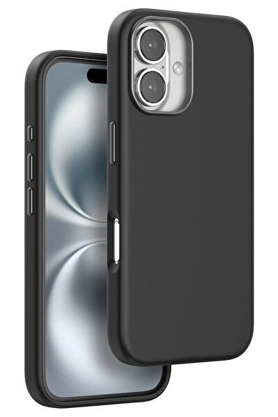 venco غطاء جي إل دي-إس بي تي- آيفون 16 جينتا ماجسيف (215916) - أسود