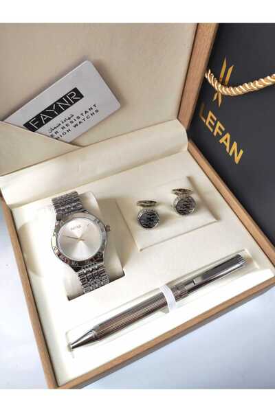 LV LEFAN Men's Watch Set