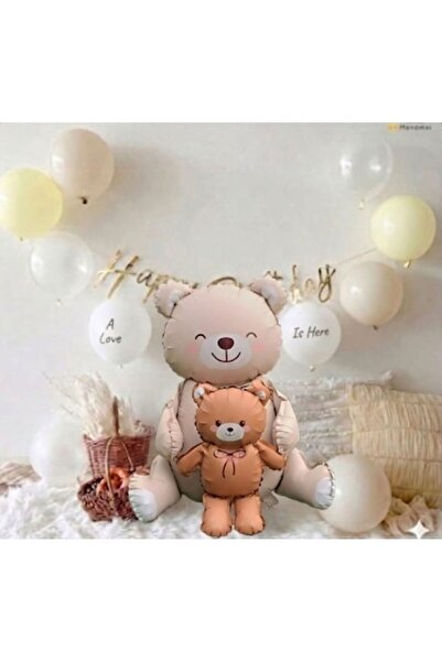 ÇITIPITISTORE مجموعة بالونات عيد الميلاد على شكل أرنب من الفويل