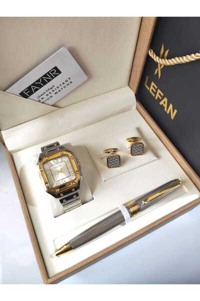 LV LEFAN Men's Watch Set
