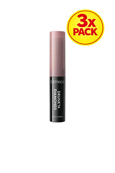 Catrice 3x PACK Jelly Drunk Diamonds Eyeshadow Topper #020-Blossom Lights 2.5 g