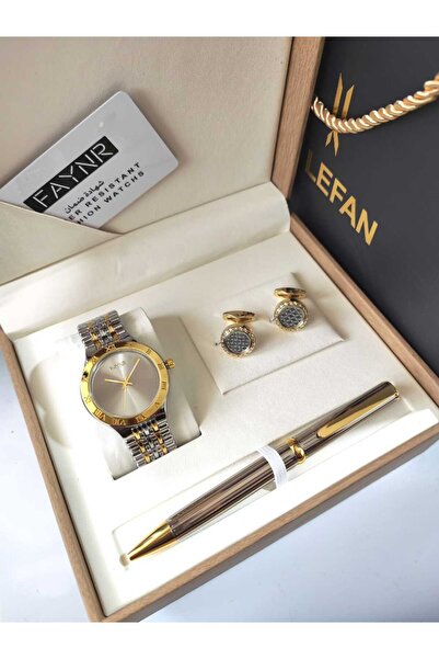 LV LEFAN Men's Watch Set