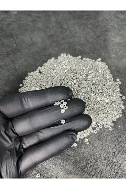 Mos Tespih 20 Adet Metal Ara Malzeme Tesbih Boncuk Ara Aparatı 4mm Takı Boncuğu