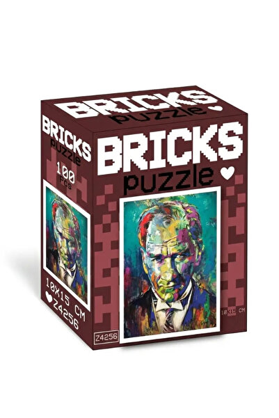 Balonsan Atatürk Model Brıcks Puzzle 100 Parça