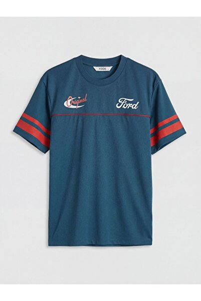 LC Waikiki Ford Printed Crew Neck T-Shirt for Men