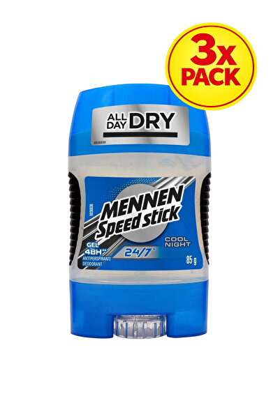 MENNEN SPEED STICK Pachet 3x Antiperspirant Stick 85g Gel Cool Night
