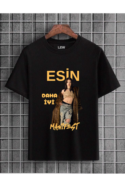 lovver Μπλουζάκι με στάμπα Manifest Esin Daha İyi Concert Concept, Ειδικού Σχ...