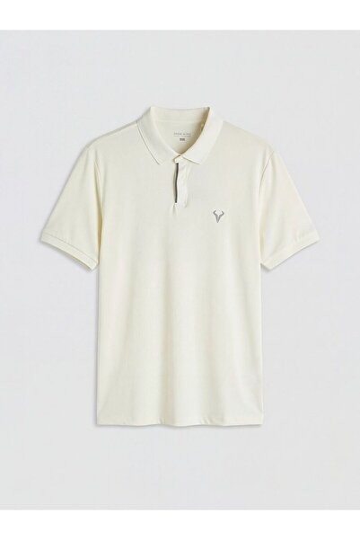 LC Waikiki Polo Collar Embroidered Men's Sports T-Shirt