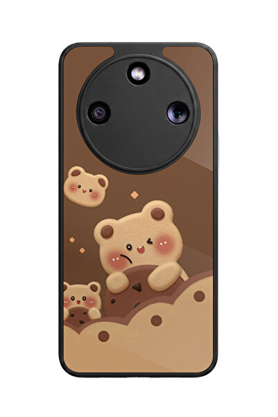 Aksel Kılıf حافظة سيليكون سوداء غير لامعة فاخرة متوافقة مع هاتف Honor Magic 8...