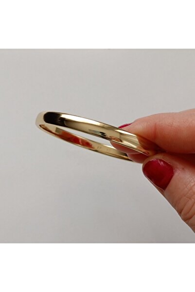 LENTE AKSESUAR Xuping Gold Ajda Model Kelepçe Bilezik ( 5mm)