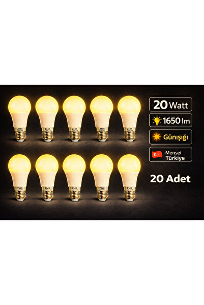 LUMIXA ENERJİ 20 ADET 10 WATT 810 LM GÜNIŞIĞI RENK AMPUL