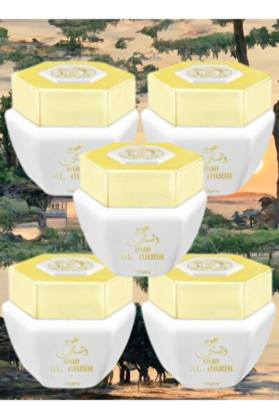Oud 5 قطع من عطر المسك 40 جرام