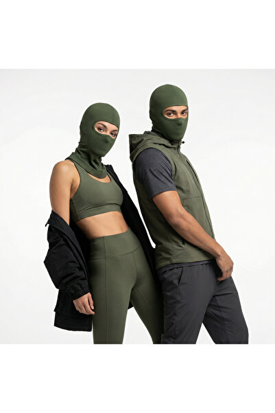 headwear 3’lü Balaklava Seti Siyah Bej Haki – Nefes Alan Kask Altı Motorcu Maskesi