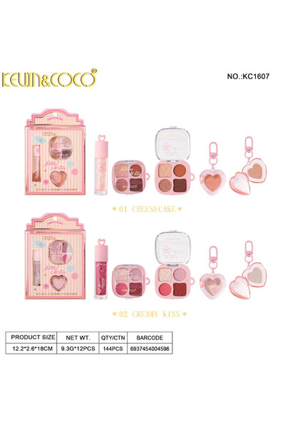 Kevin & Coco Brand Makeup Set Complete Makeup Kit