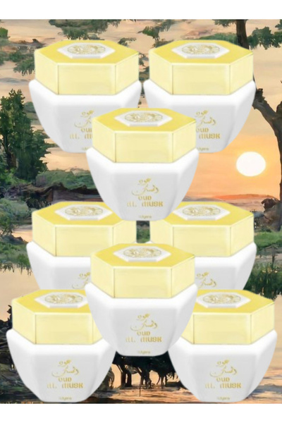 Oud 8 قطع من عطر المسك 40 جرام