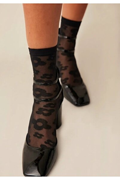 Penti Women's Socks Daisy 40 Den – Black