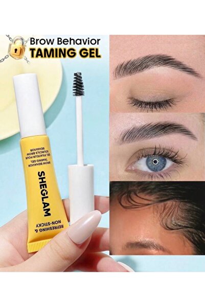 SHEGLAM Brow Behavior Taming Gel-Şeffaf Kaş Sabitleyici Jel .