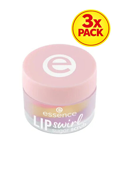 Essence 3x PACK LIP swirl 01 lip scrub,