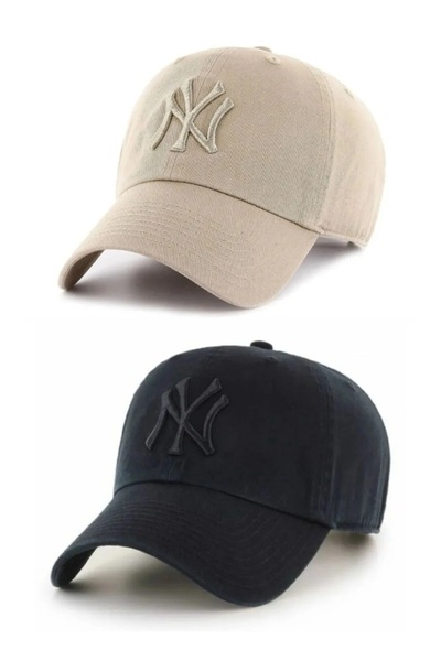 luwian Sports Hat Unisex 2-Piece Set Adjustable Cotton Hat Cap