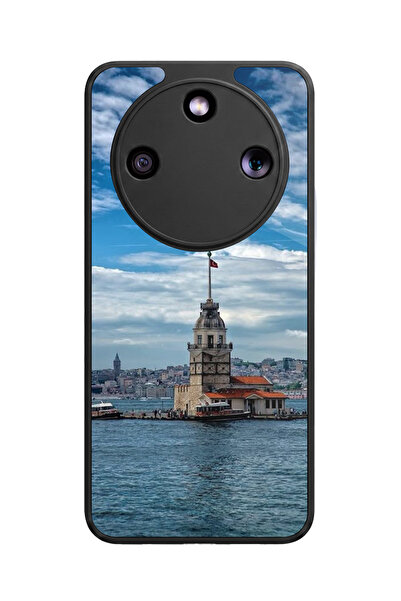 Aksel Kılıf حافظة سيليكون سوداء غير لامعة متوافقة مع هاتف Honor Magic 8 Lite ...