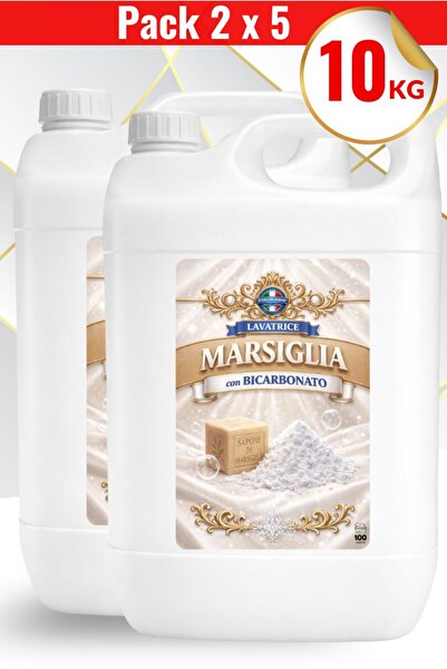 Bio Blu MARSIGLIA Laundry Detergent with Bicarbonate, 10 Kg Package