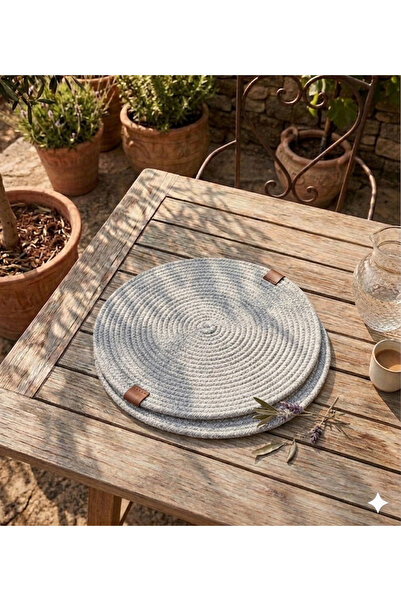 ZEMİRA TEKSTİL Σετ Σουπλά για 2 Άτομα, Αμερικάνικο Σετ Σουπλά για Σέρβις