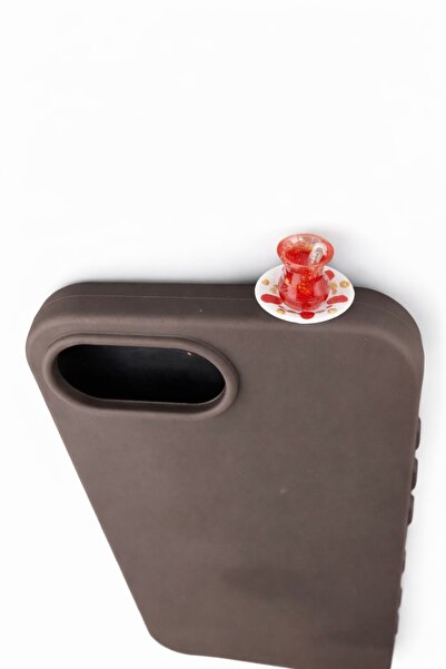 lotusbybuket iPhone 16E Tea Cup Shaped Silicone Case (You Can Ask Questions f...