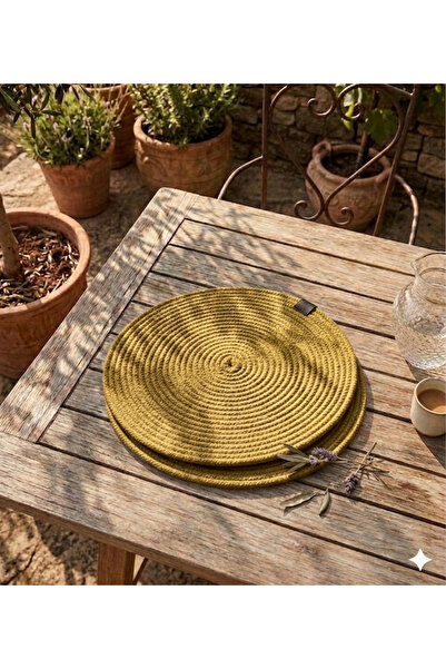 ZEMİRA TEKSTİL Σετ Σουπλά για 2 Άτομα, Αμερικάνικο Σετ Σουπλά για Σέρβις