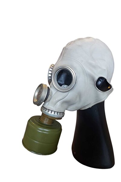 kho military design Rus GP-5M Gri Renk Gaz Maskesi (Kullanılmış İyi Kondisyon...